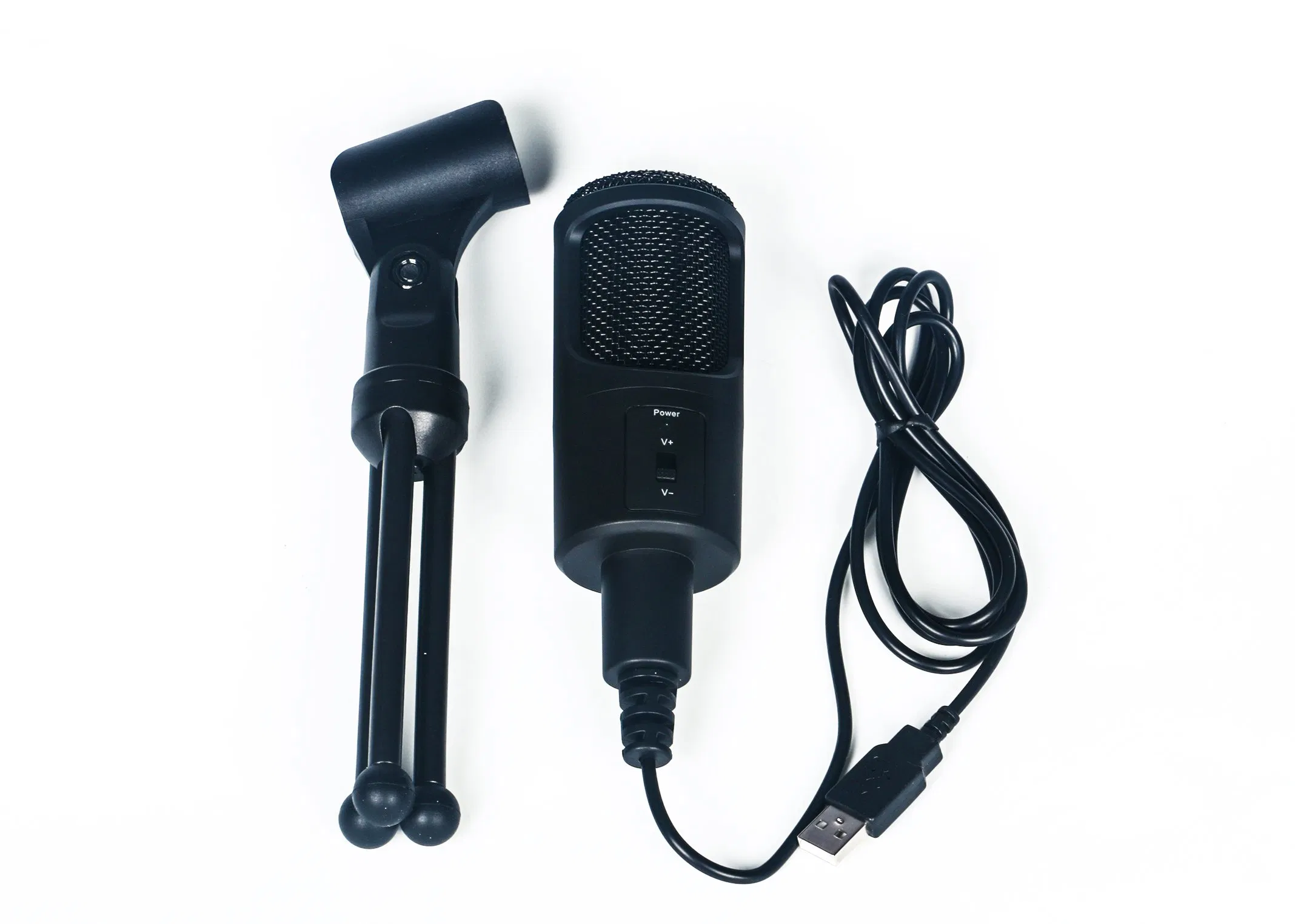 Live Streaming Sound Card Complete Recording Set with Dedicated Condenser Microphone