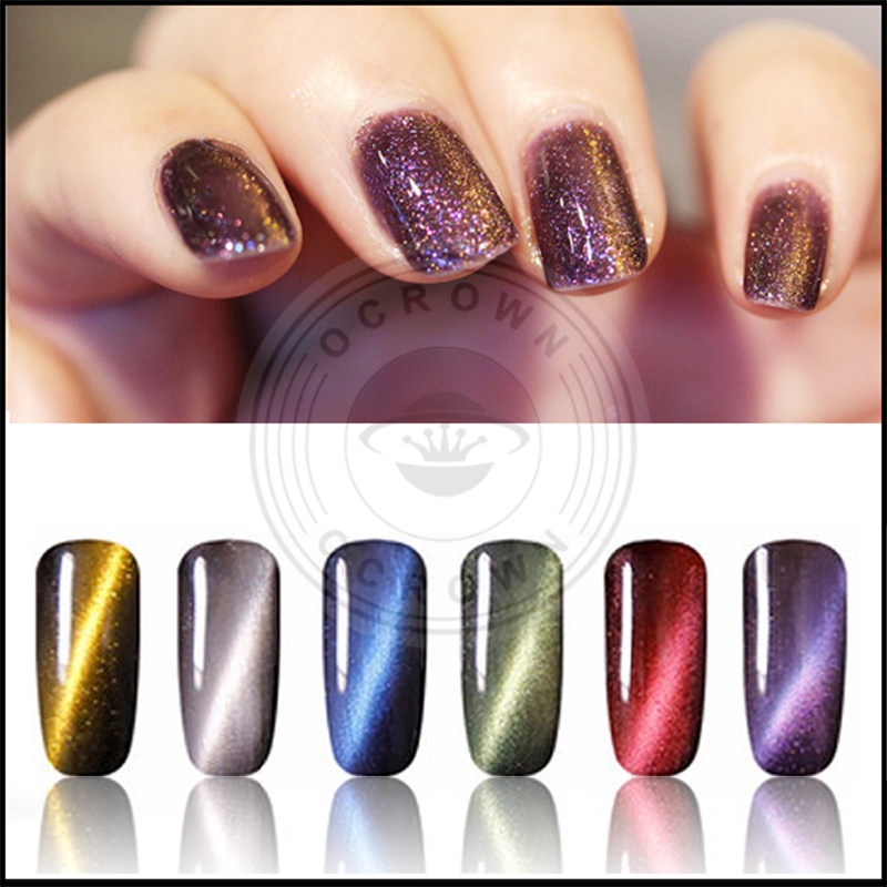 3D Cat Eye Magnetic Cameleon UV Gel Polish Pigment Powder