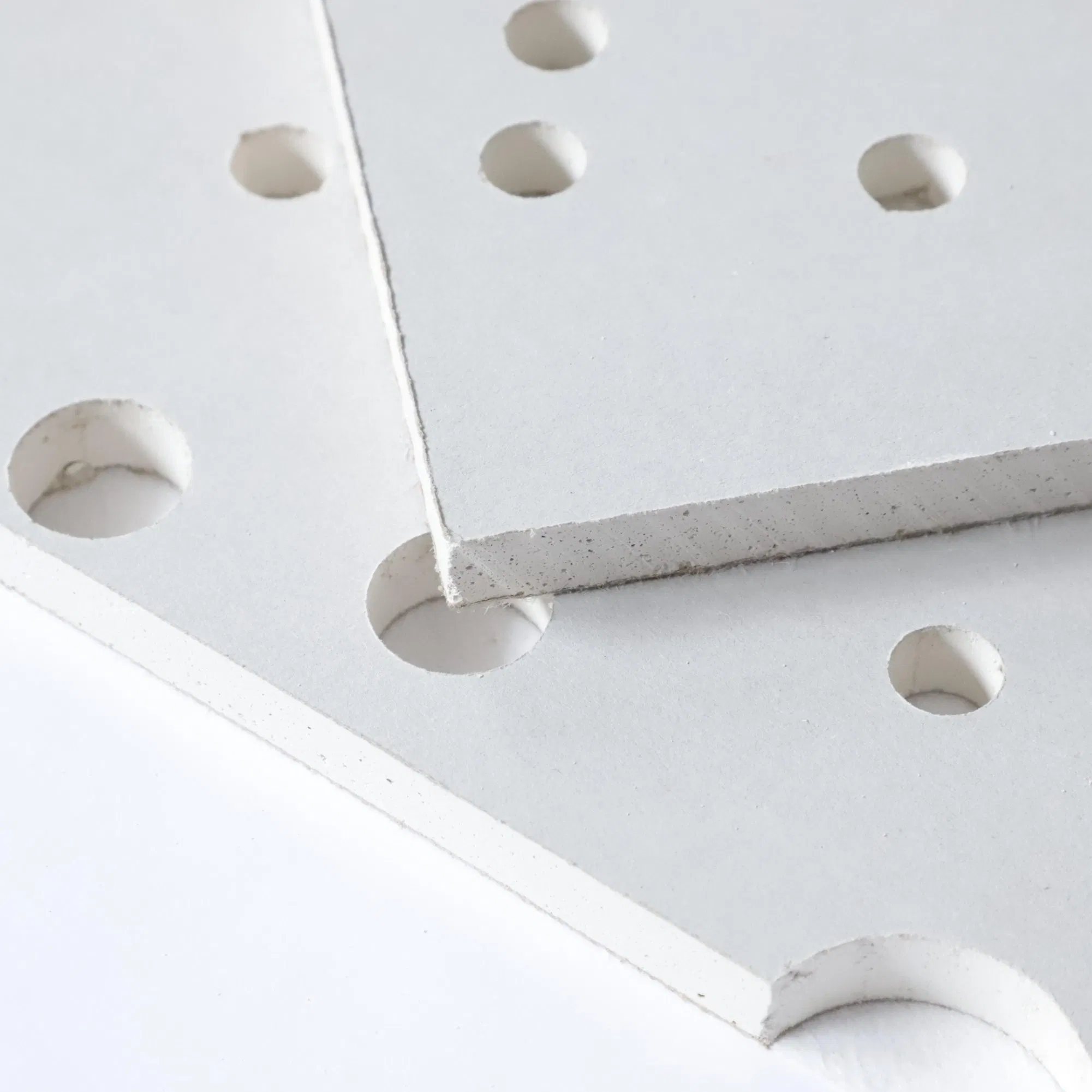 Modern Tapered Edge Gypsum Board with Unique Decorative Perforations