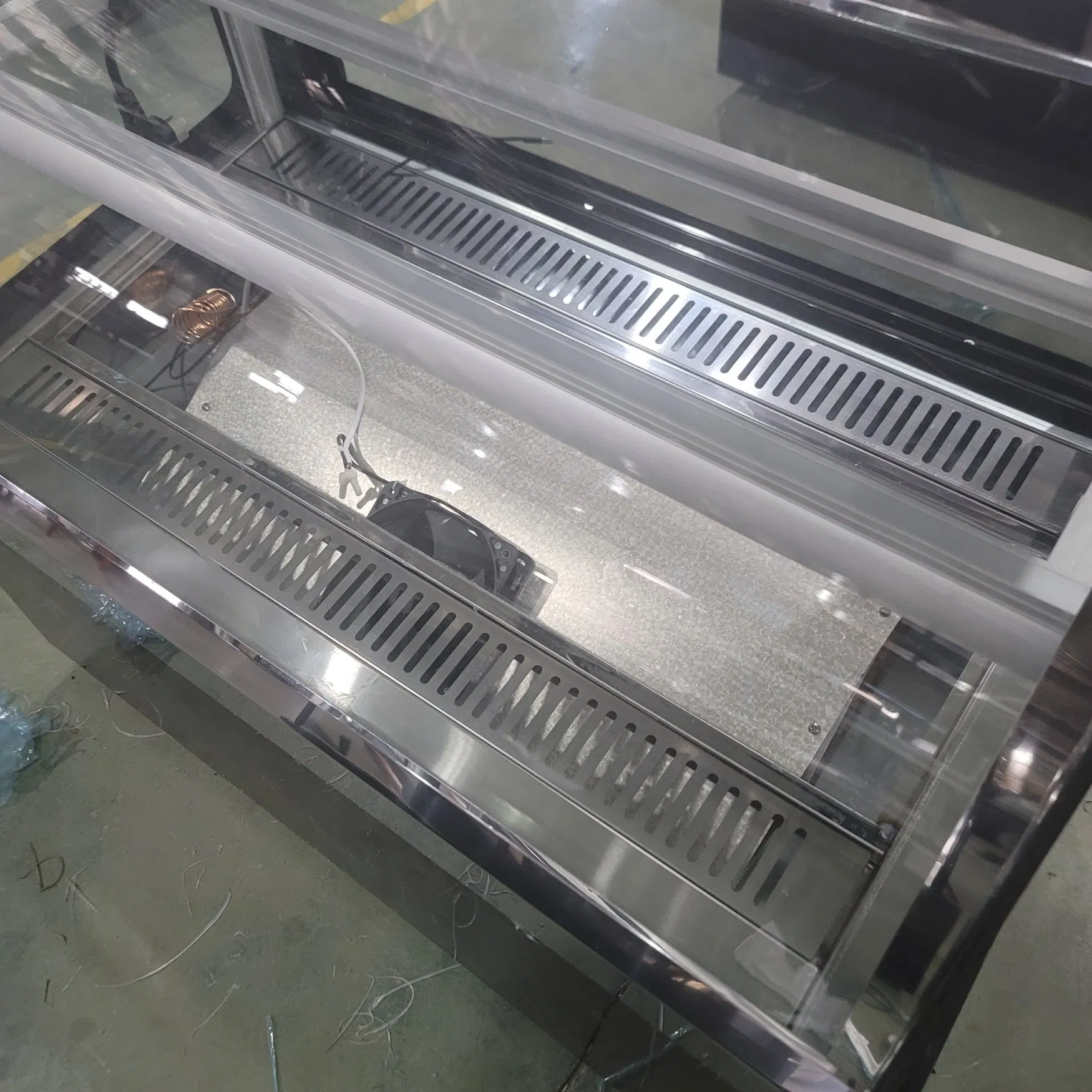 Stand Commercia Bakery Store Refrigeration Equipment Fruit Dessert Cake Showcase Display
