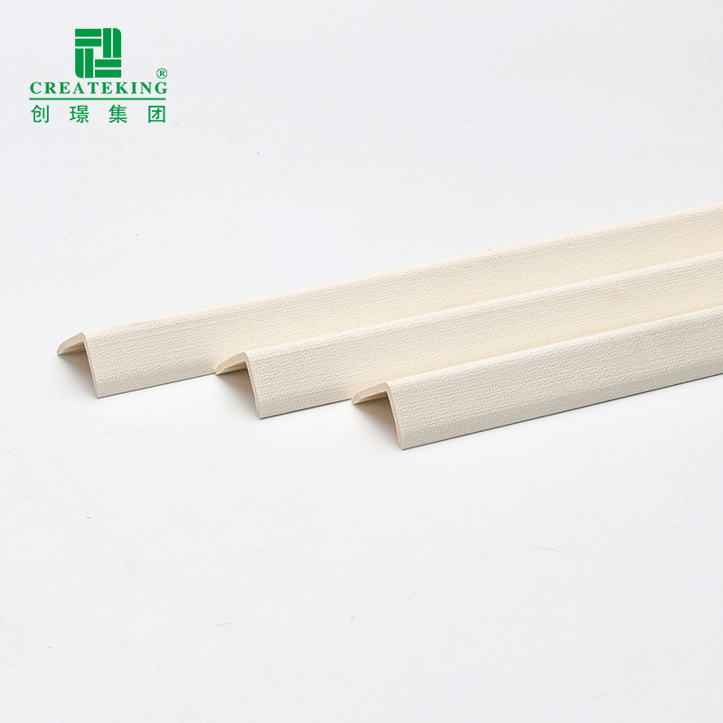 China Manufacturer OEM Luxury 13*18mm Leather Texture Solid Wood Flooring Edge Strips