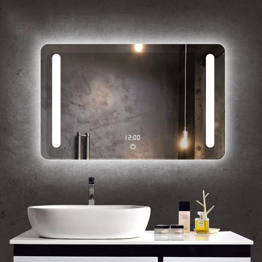 Greenfrom Bathroom Backlit Mirror Large LED Wall Mirror High Class Hotel Mirror