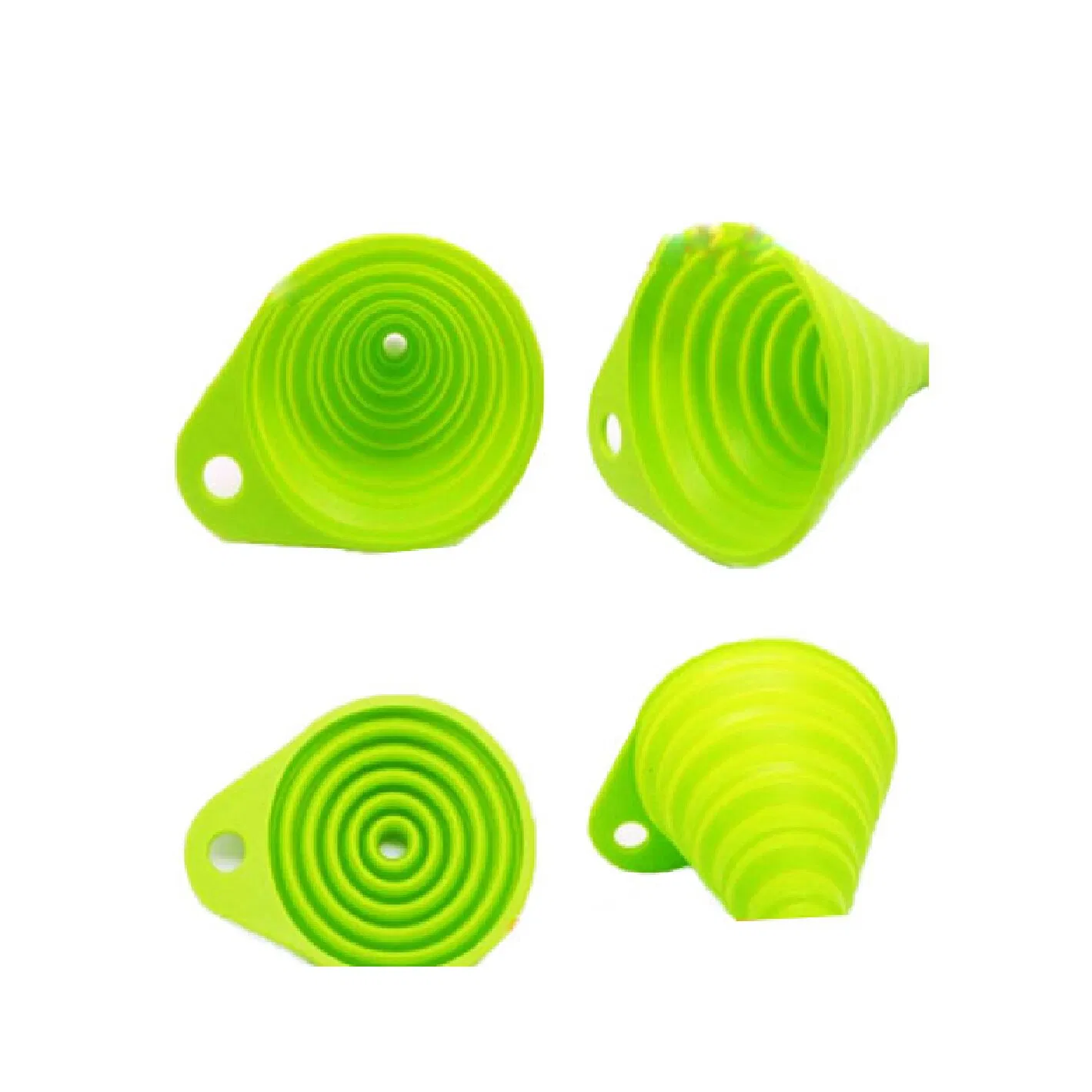 Eco-Friendly FDA Food Grade Foldable Kitchenware High Quality Silicone Oil Strainer