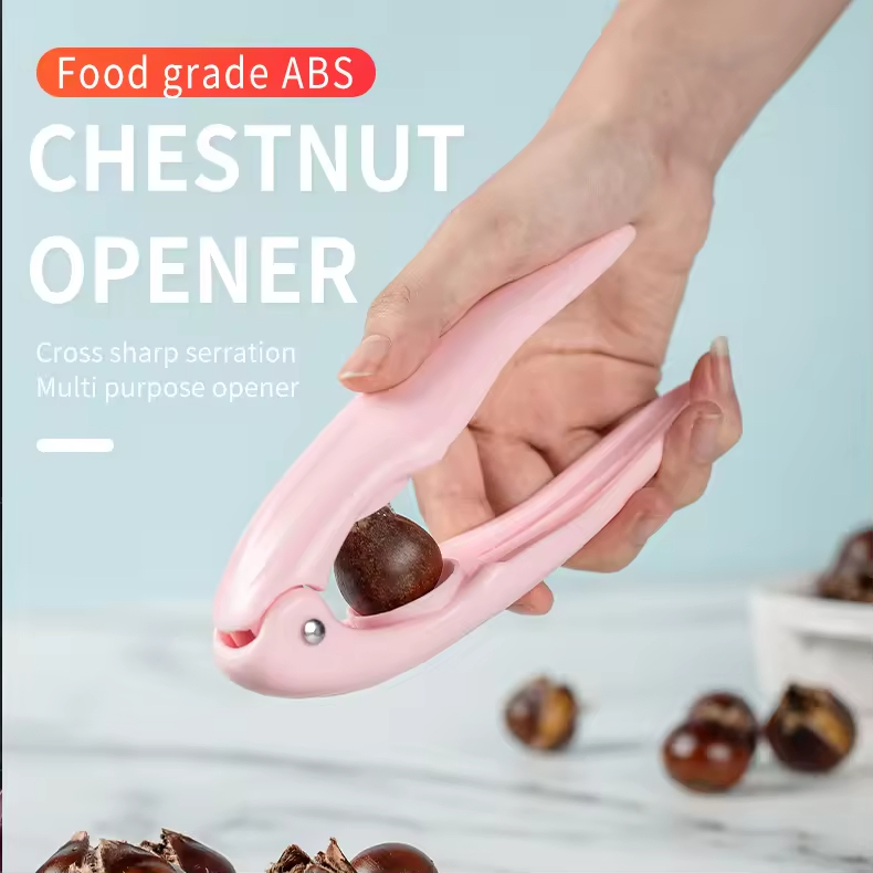 Multicolor Portable Home-Use High-Efficiency Nutcracker Metal Opener Pliers for Quick Shelling Tasks