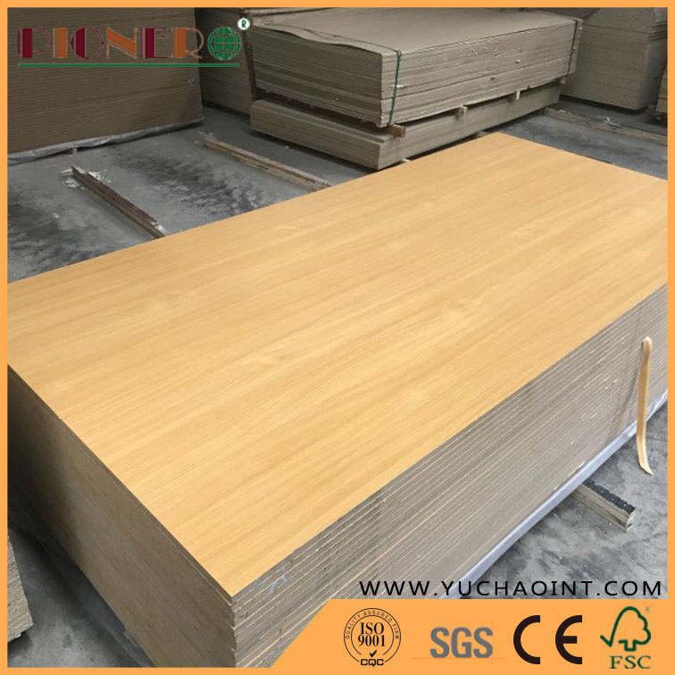18mm Melamine Laminated MDF for Furniture Manufacture