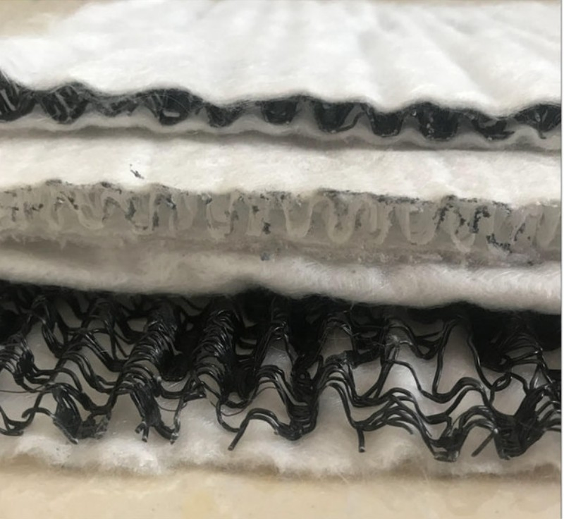 W-Shaped Composite Drainage Mat Soil Stabilization Matting Plastic Drainage Net