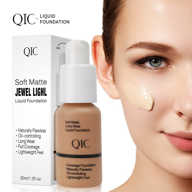 Smoothing Liquid Full Coverage Foundation Concealer Foundation Full Coverage Brighten Makeup Foundation