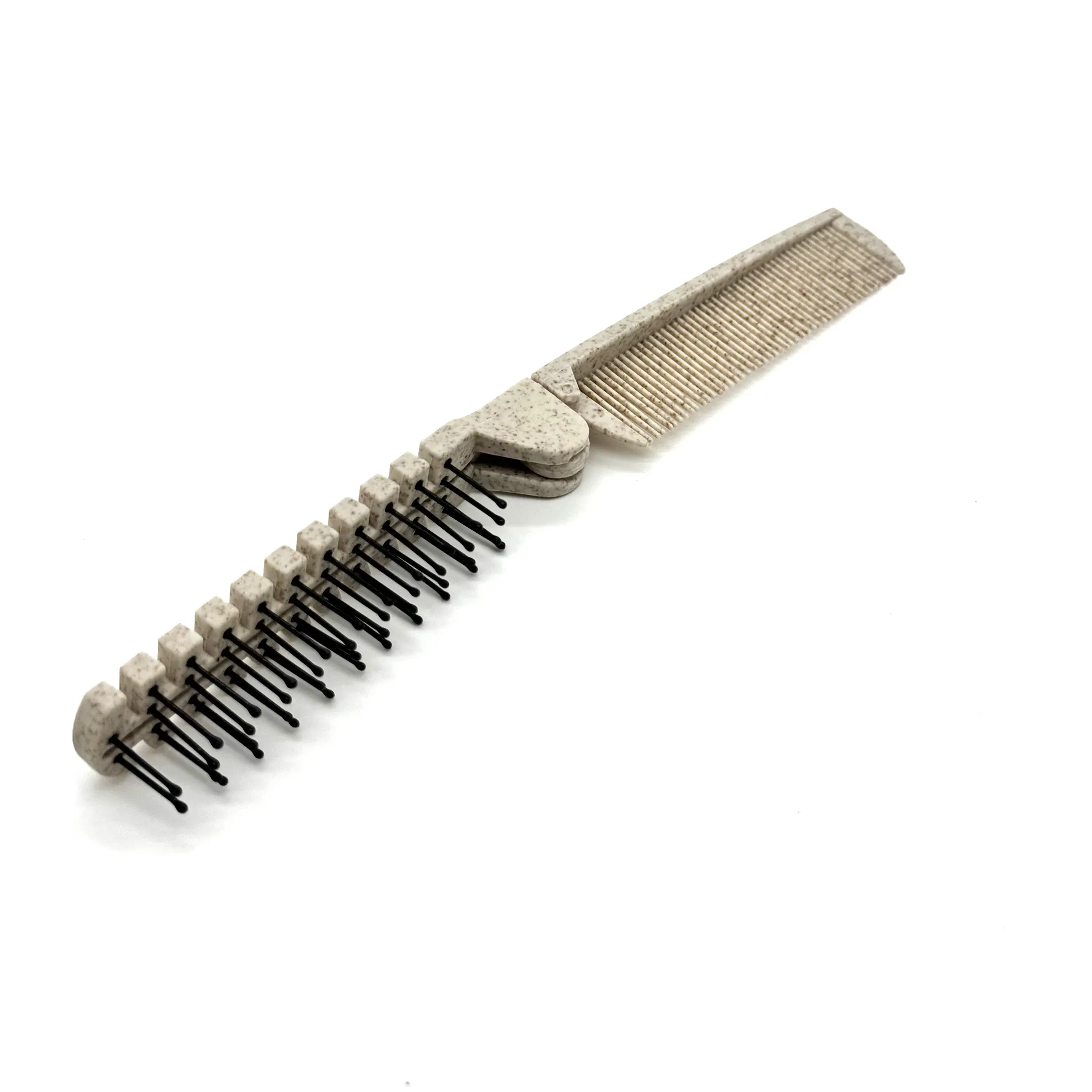 Eco-Friendly Straw Folding Comb for Stylish Hair Care 07