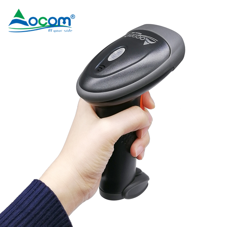 Qr Barcode Reader Handheld 2D Wireless Bar Code Scanner with Cradle