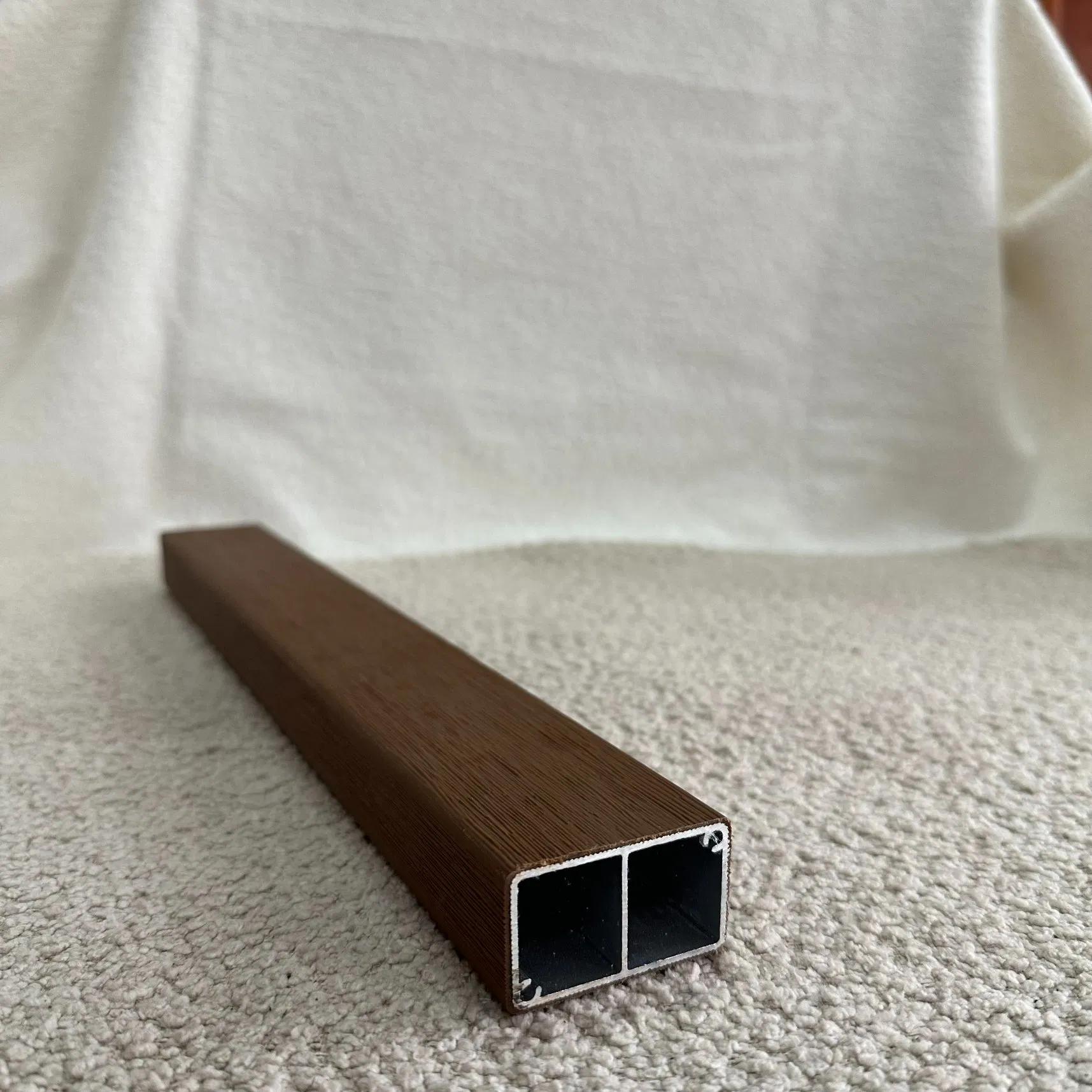 Basic Configuration WPC Louver System 50mm Width 30mm Thickness Routine Performance Use