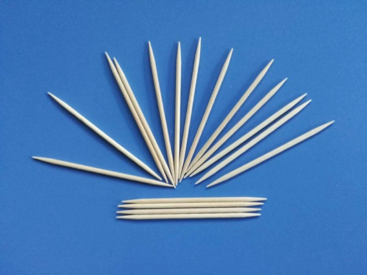 Food-Contacting Grade Hygienic Eco-Friendly Biodegradable Disposable 100% Natural Wooden Toothpick