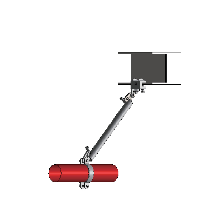 FM Support Hanger Fire Protection Pipe Ring UL Seismic Sway Brace for Fire Sprinkler Spraying System