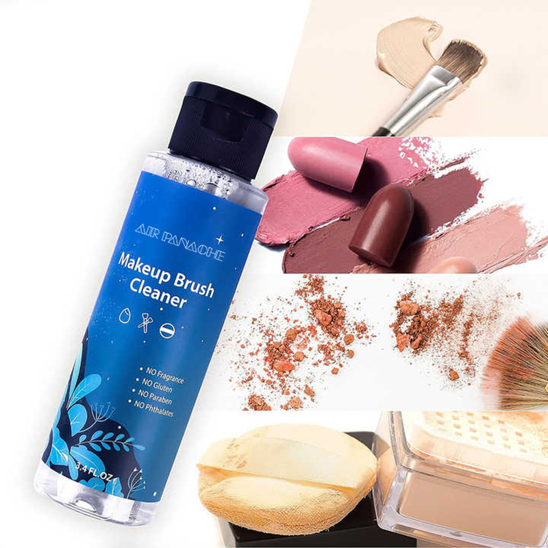 Private Label Vegan Deep Clean Makeup Brush Cleaner Tools Liquid Professional Supplier for Make Sponges and Brushes