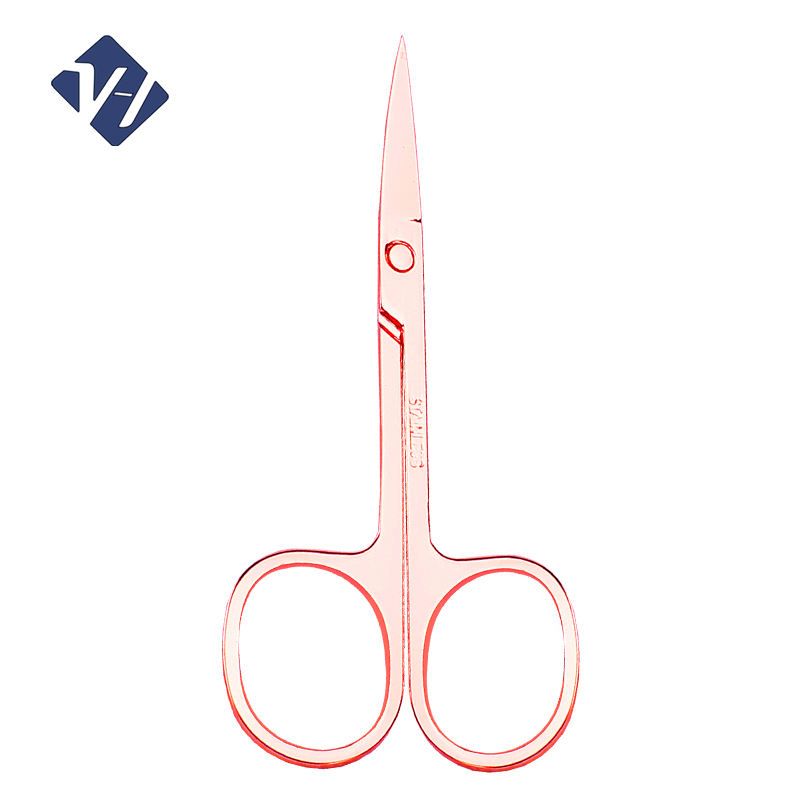 Stainless Steel Colorful Eyebrow Makeup Lash Makeup Tools Mini Scissors