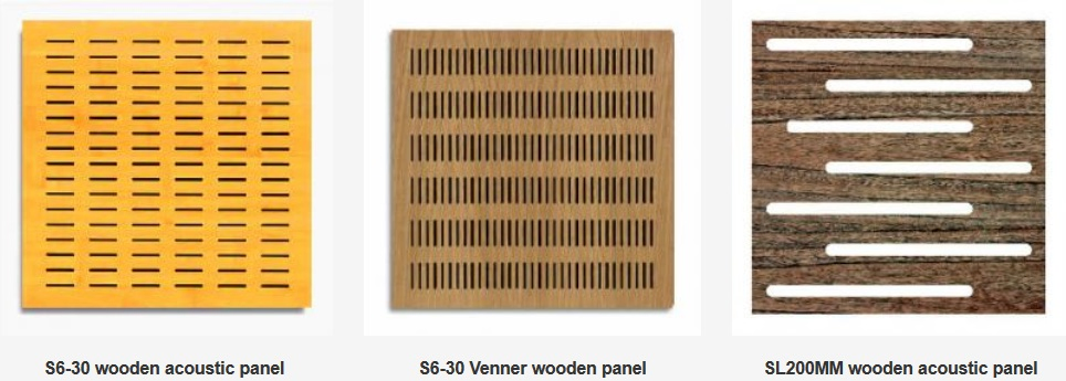 High Quality Holes Acoustic Wooden Insulation Panel for Decorative Materials