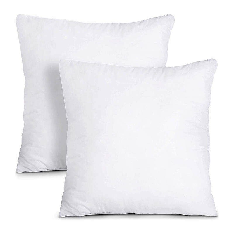 Custom Soft and Comfortable Polyester Decorative Throw Pillow Insert