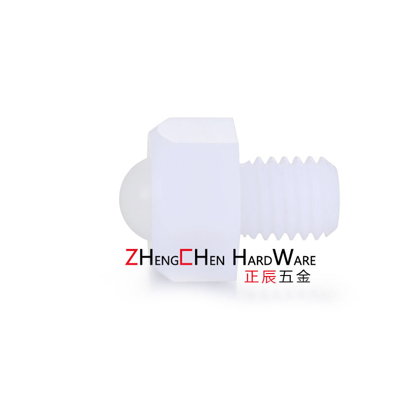 OEM Customized Bchljj Bchljp M5-1omm POM/Peek Body Ball Roller Hex Head Stud Type Ball Roller for Transfer