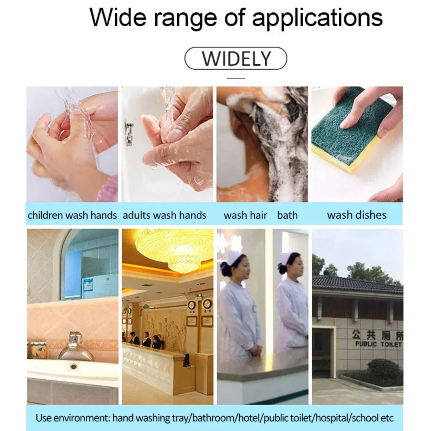 Liquid Soap 350ml Auto Foam Automatic Stand Hand Sanitizer Dispenser Machine