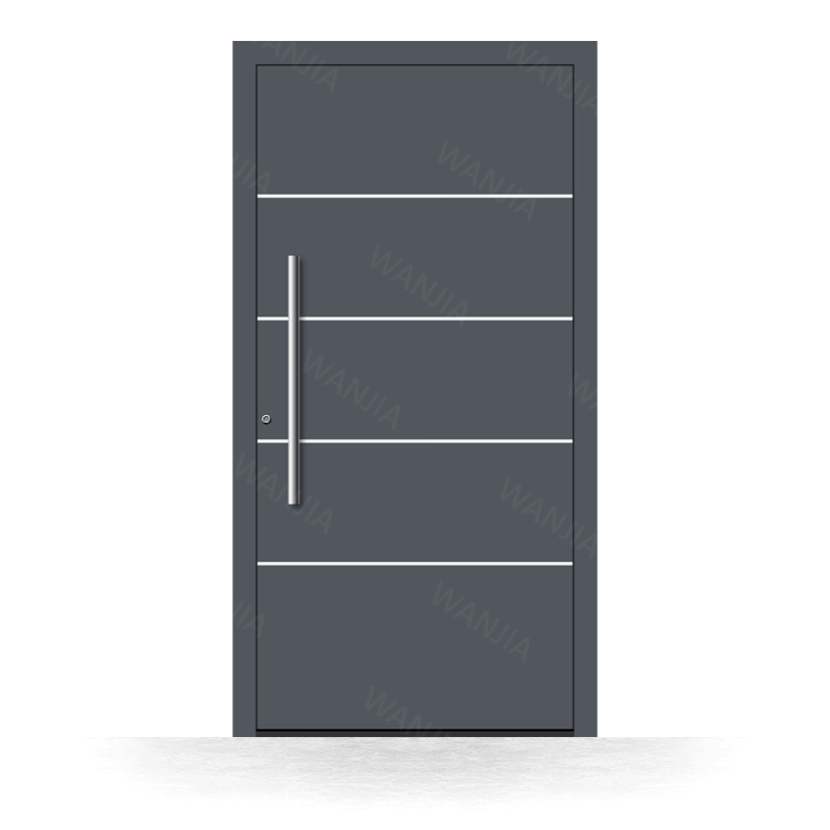 Premium Soundproof Aluminum Entry Door for Commercial Spaces