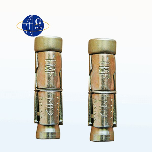 Анкерный болт для бетона оцинкованный 3PCS Shell 4PCS Bolt