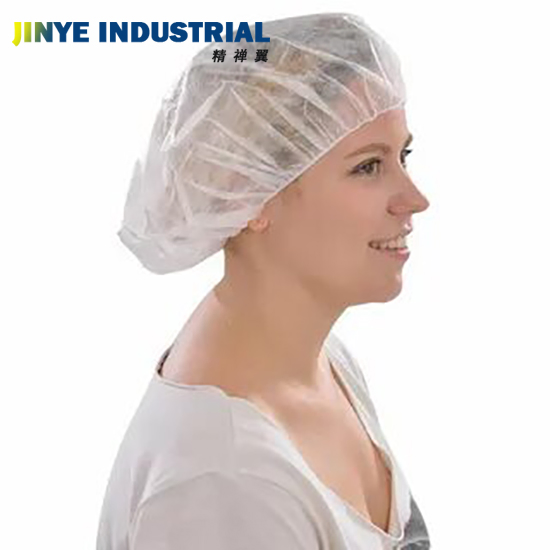 Disposable Non Woven Mob Cap Head Cover Cap for Doctors Caps
