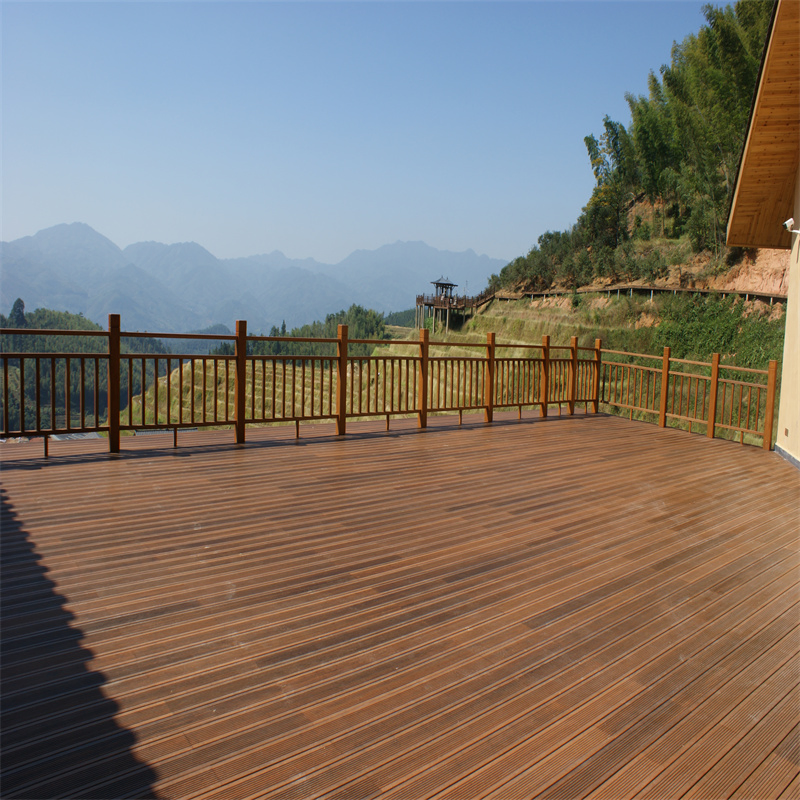 Террасная доска из бамбука высокой прочности для коммерческих зон