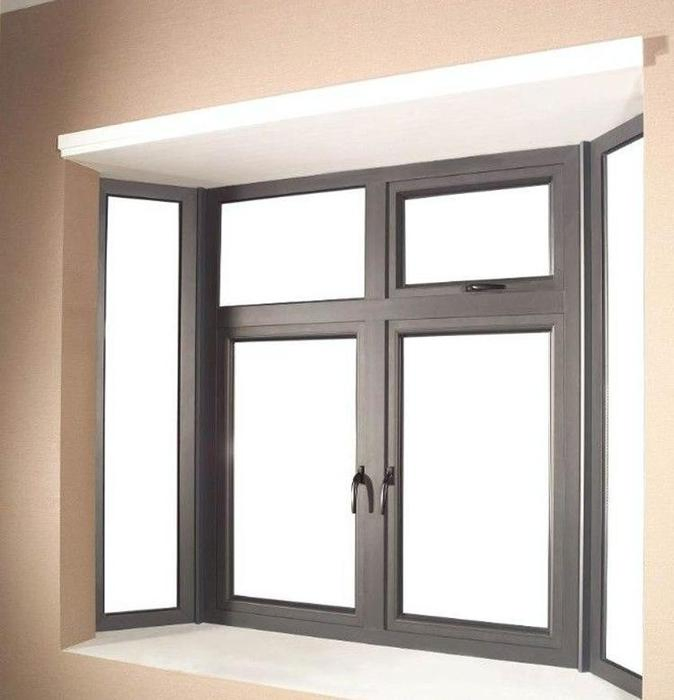Australia/Us Standard Powder Coated Aluminum Window Glass Casement Windows