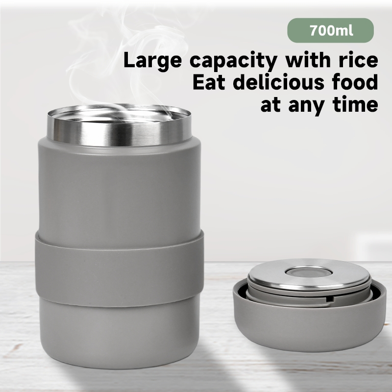 Aohea Wholesale Custom 700ml Cooking Stainless Steel Insulated Food Jar Lunch Box