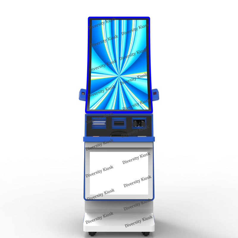 Digital LED Curved Screen Casino Cash ATM Machine Turnkey Software Hardware Solution