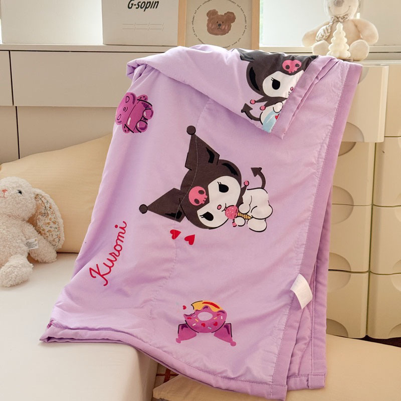 New -Style Washed Double Layer Gauze Children's Summer Quilt Suitable for Use with Air Conditioners in Summer to Keep Cool.