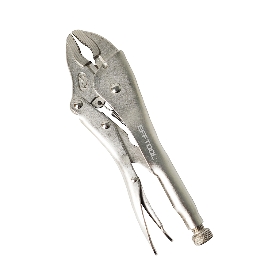 Eff 10010 10inch Hand Tools Curved Jaw Locking Pliers with Wire Cutter