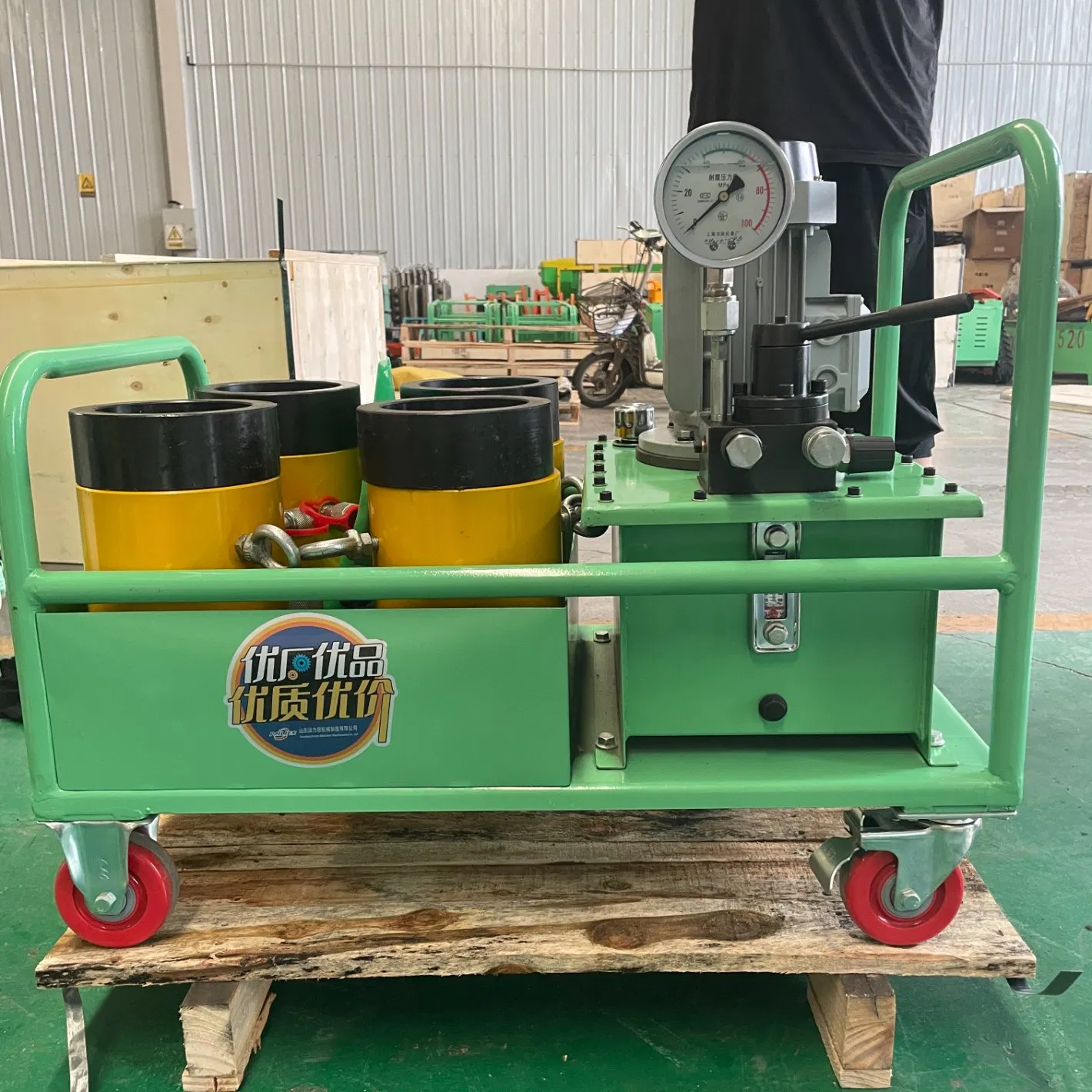 Hydraulic Phe Wrench Tool Hollow Cylinder for Plate Heat Exchanger Bolt Disassembly