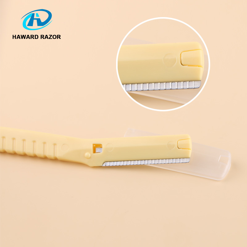 D105 Disposable Single Blade Eyebrow Razor Female Eyebrow Trimmer Shaper