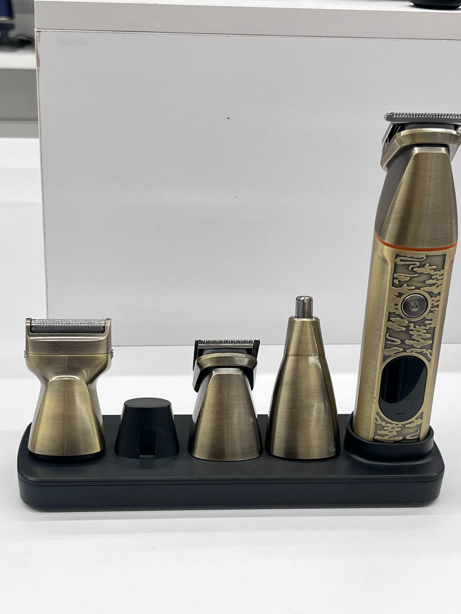 Classic Vintage Magnetic Hair Clippers Set for Home Use