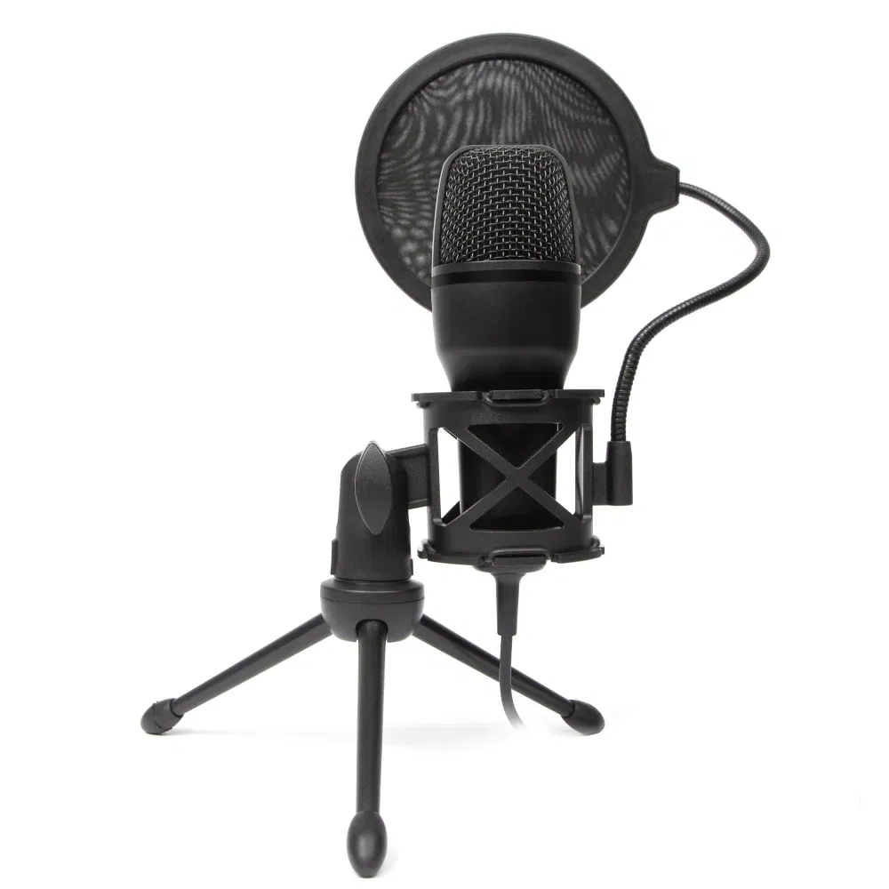 Clear - Sound Professional Computer Live Recording Microphone with Tripod