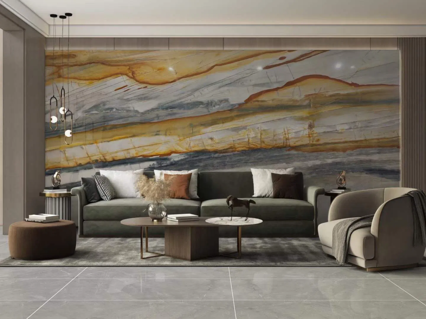 Luxury Stone Brazil Background Wall Flooring Tiles