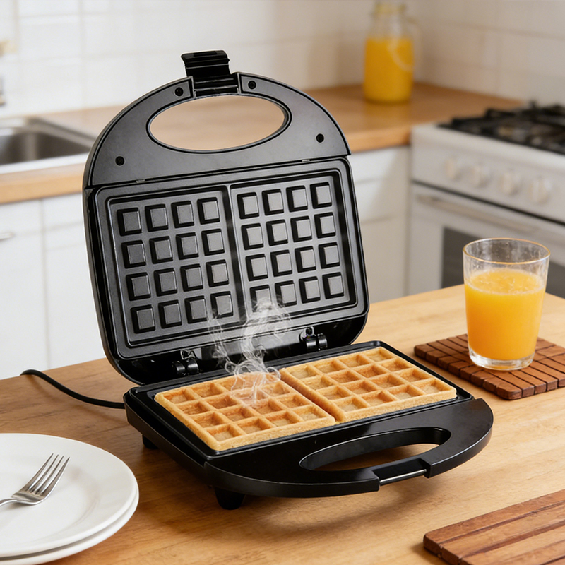 European-Standard Sandwich Toast Baking Breakfast Portable Bread Machine Waffle