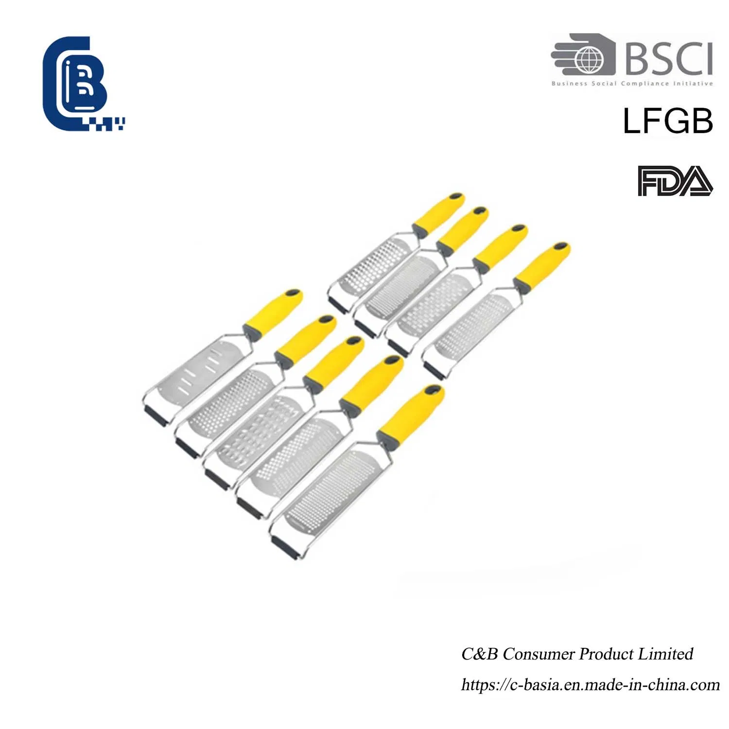 4-сторонняя тёрка для сыра и овощей из нержавеющей стали