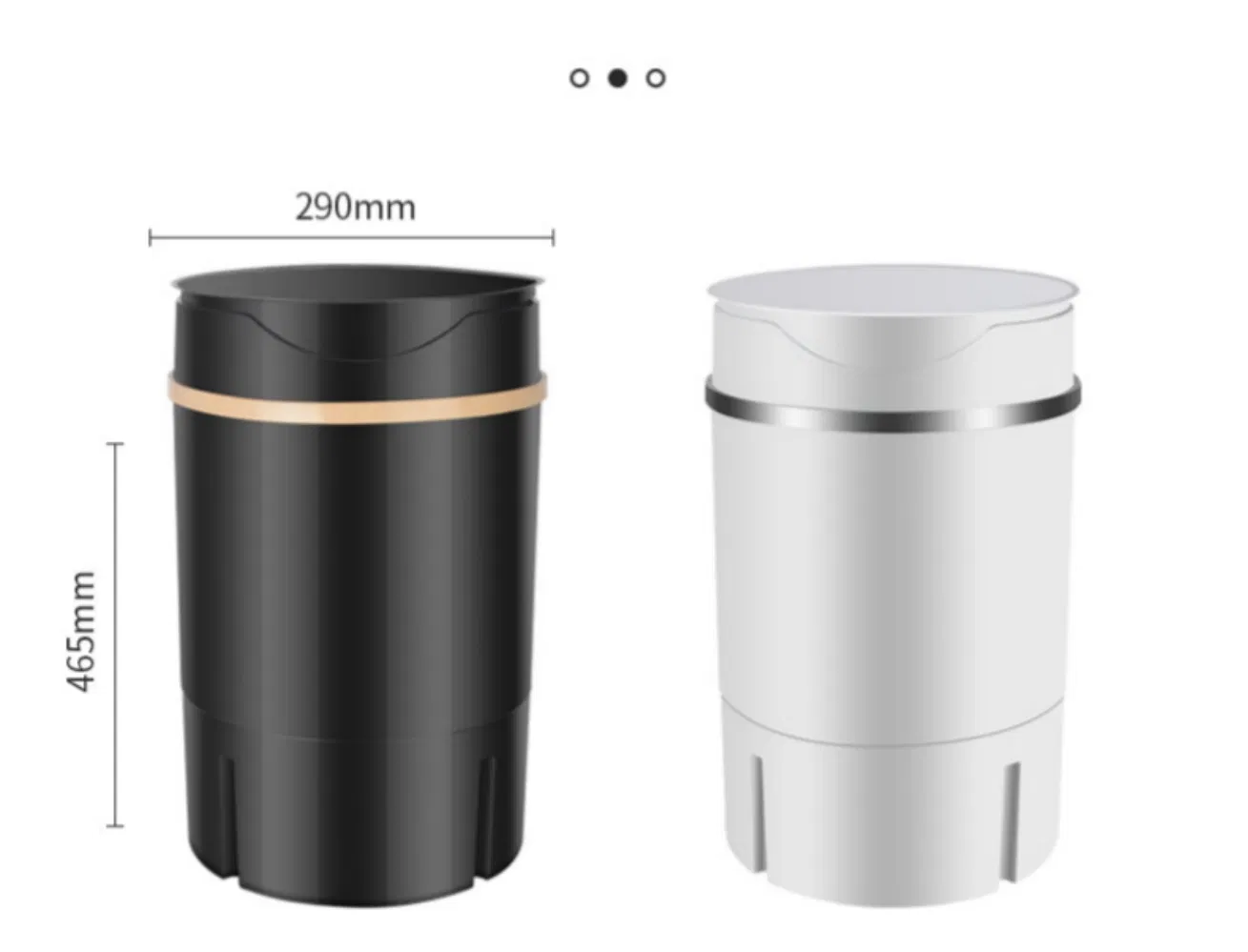 Manufacturer Direct Sale Compact Semi-Automatic Mini Spin Dryer Washing Machines