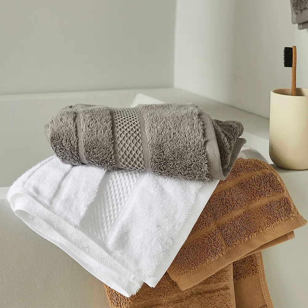 Soft Absorbent Cotton Towel Set Thick Hotel Color Fastness Face Towel Plus Bath Towel