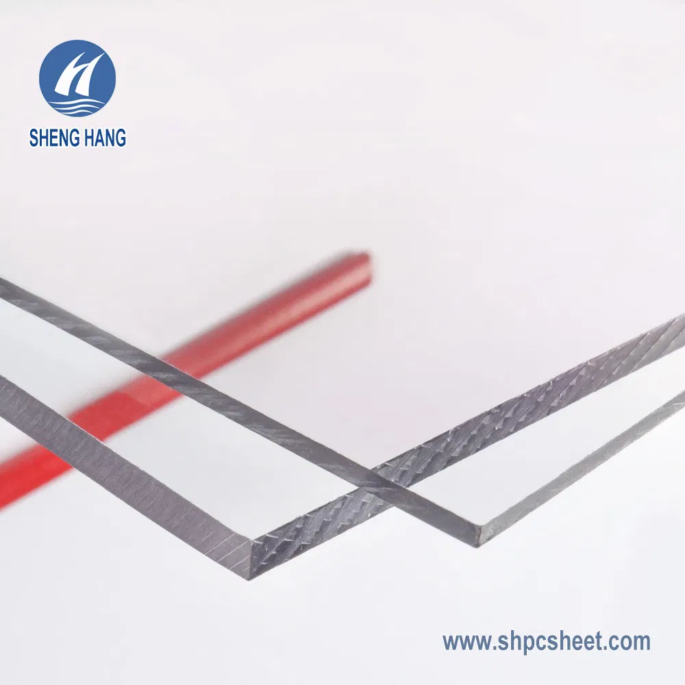 1.5mm-20mm Clear Plastic PC Sheet Transparent Polycarbonate Solid Sheet