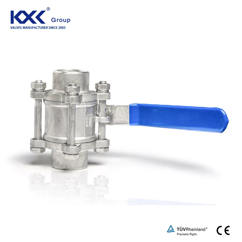 2 PCS Ball Valve Threaded End