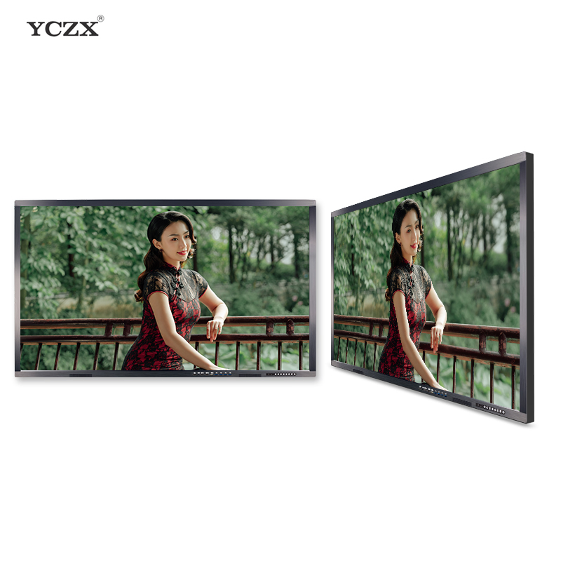 Floor Stand Interactive Touch Screen Smart Board LCD for School Teaching