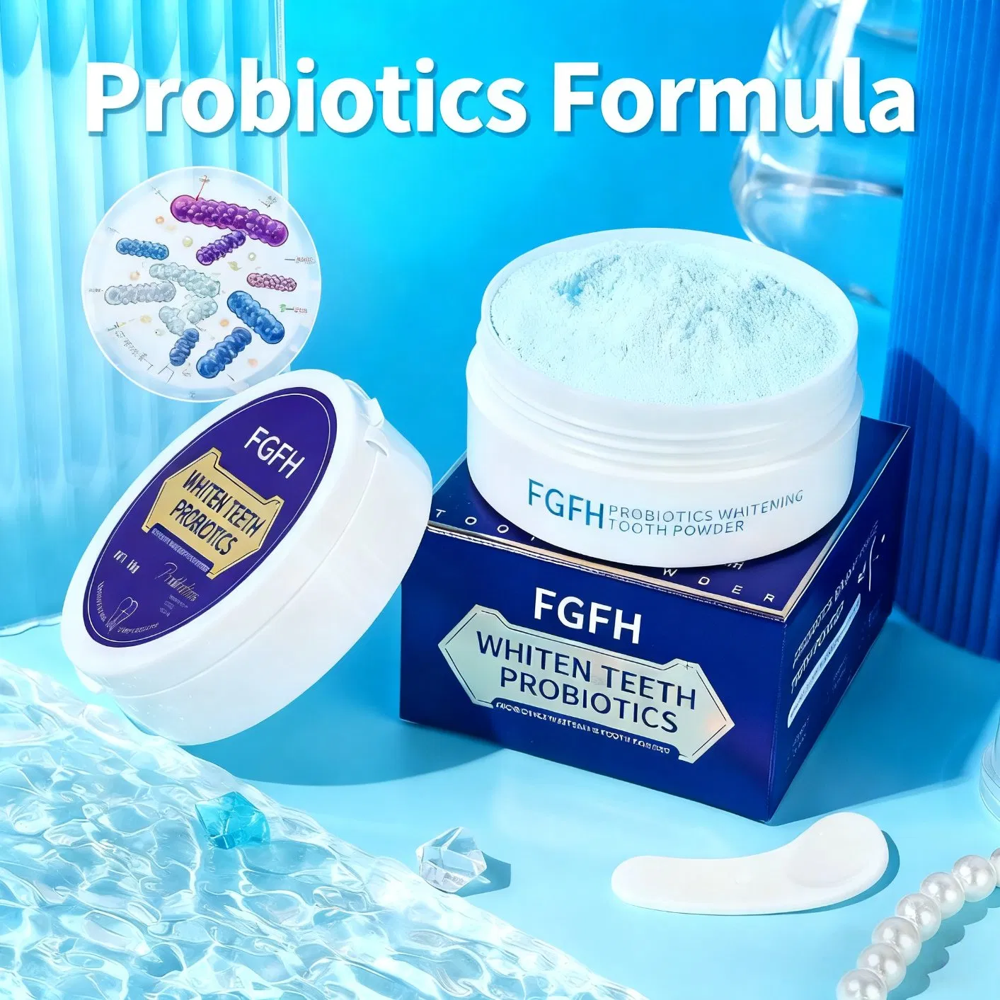 Whitening Teeth Powder for Multi Purpose Dental Care White Teeth Removes Plaque
