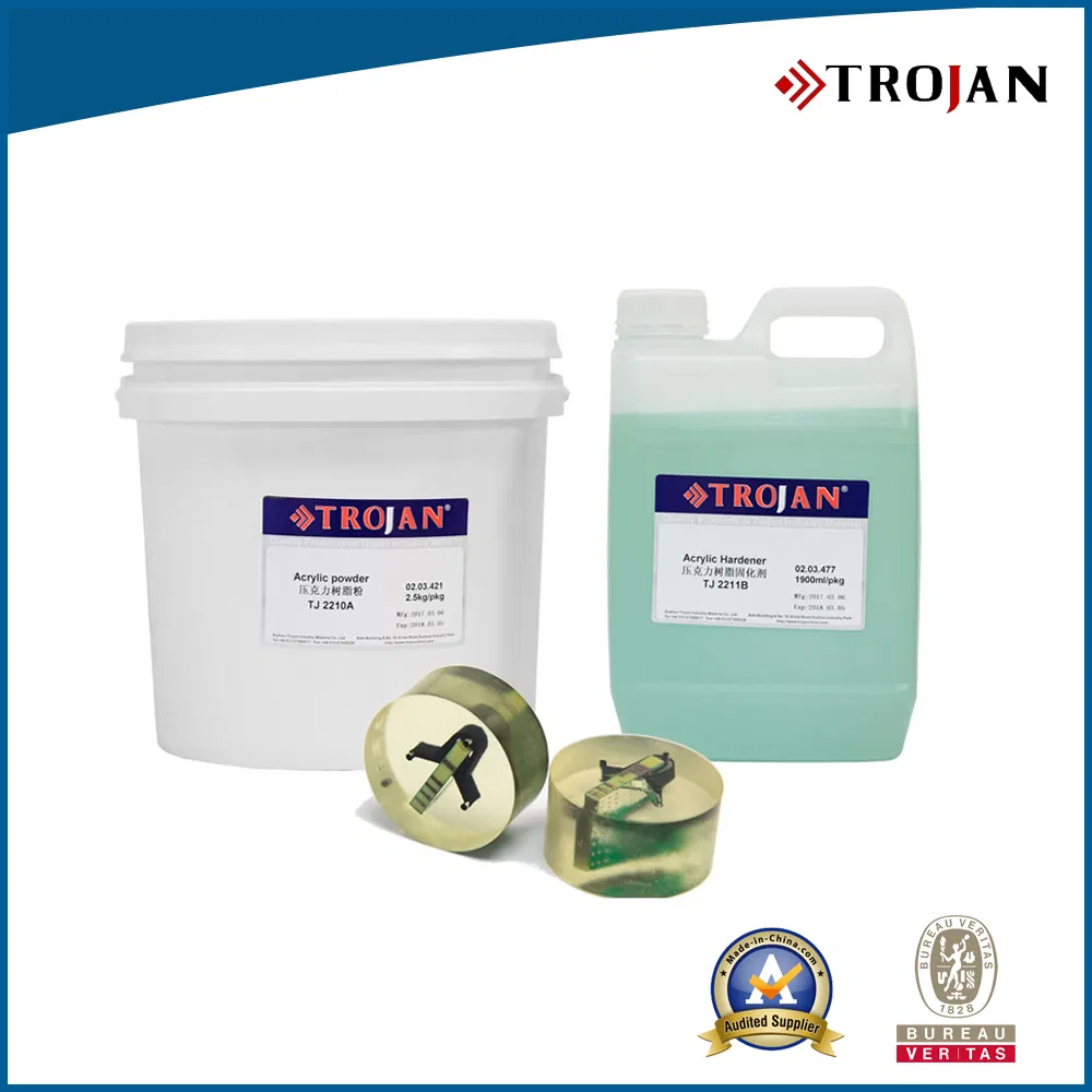 Tj-2221ab Epoxy King Resin, Epoxy King Hardener for Cold Castable Mounting