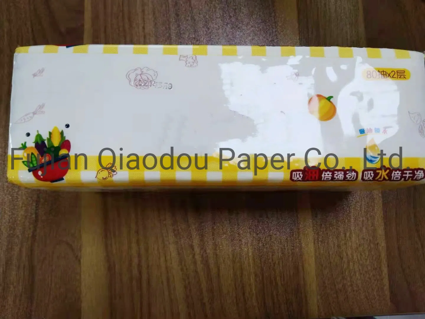 Eco-Friendly Reusable Kitchen Paper Towels 100% Organic Fiber Perforated Cloth Towel