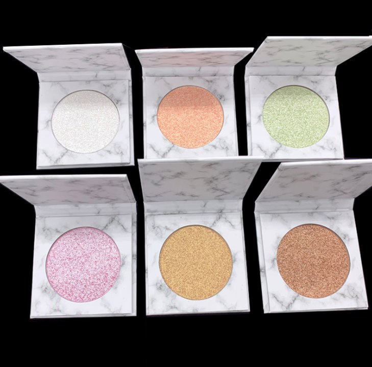 Wholesale Vegan Cruelty Free Shimmer Highlighter Private Label Makeup Highlighter Palette