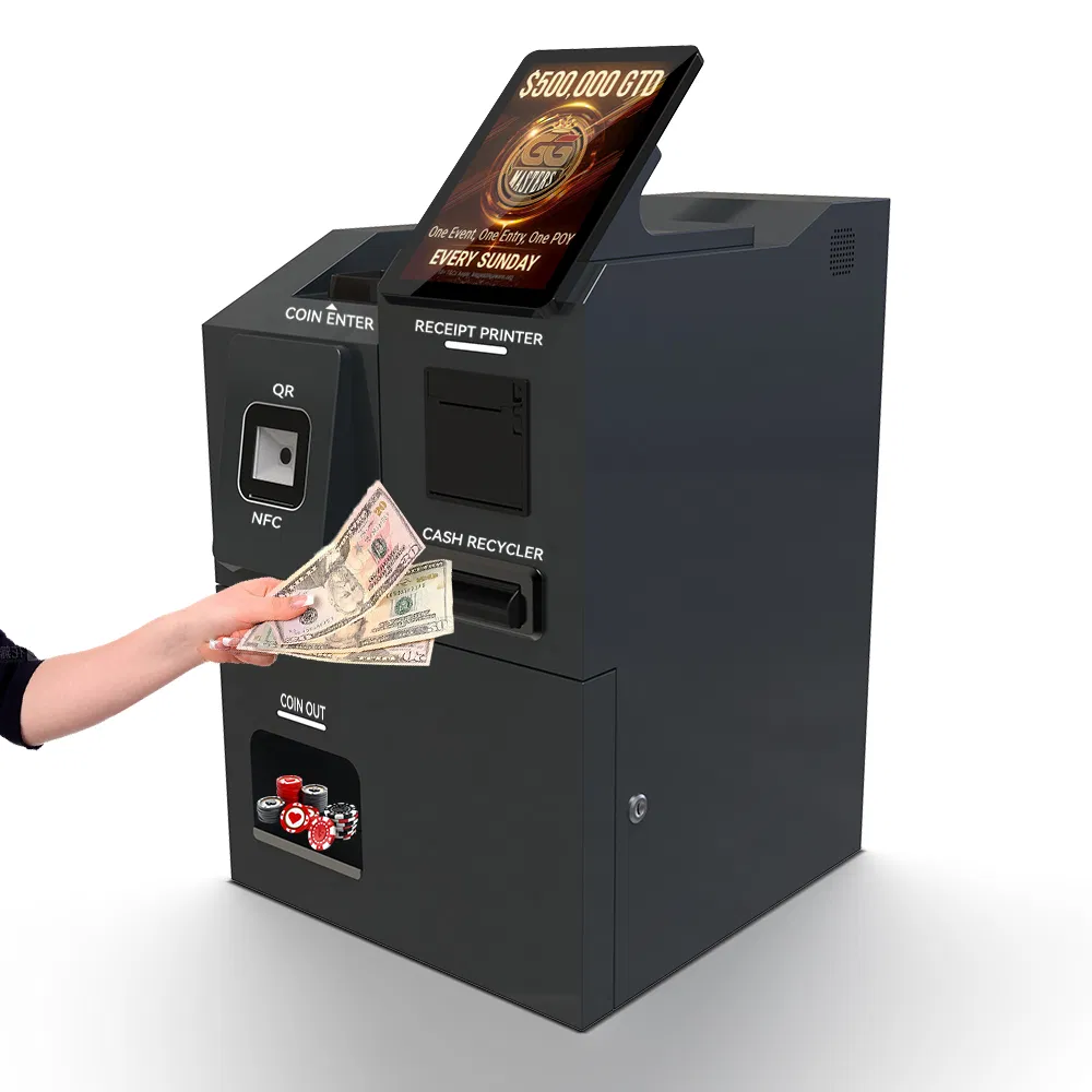 10.1-Inch Self Service Cash Payment and Change Kiosk
