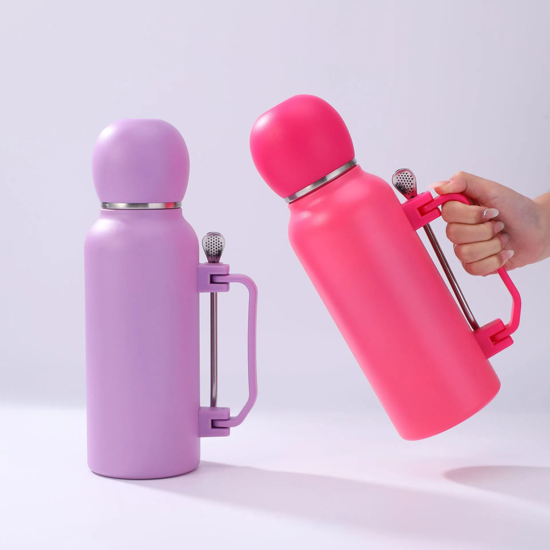 Термокружка 1300 мл с двойными стенками, сталь