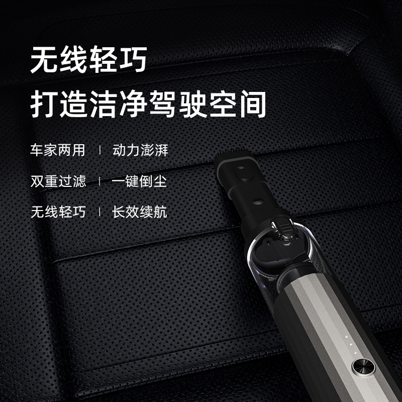 2022 Latest Compact Most Powerful Car Vacuum Cleaner with 6000PA, 15000PA Strong Suction Brushless Motor